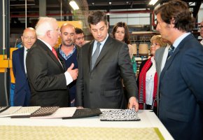 j paulo coutinho: Ministro da Economia, Manuel Caldeira Cabral, visita na próxima quarta-feira, 10 de maio, a nova Fábrica da tapeçarias Desistart, em Cortegaça.