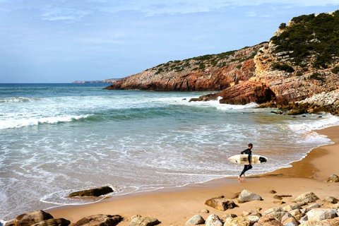 Holden Travel/Alamy Stock Phot: Praia do Zavial