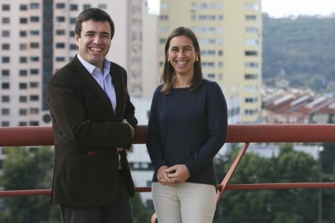 Leonardo Negrão/Global Imagens: Pedro Oliveira e Helena Canhão, coordenadores do projeto